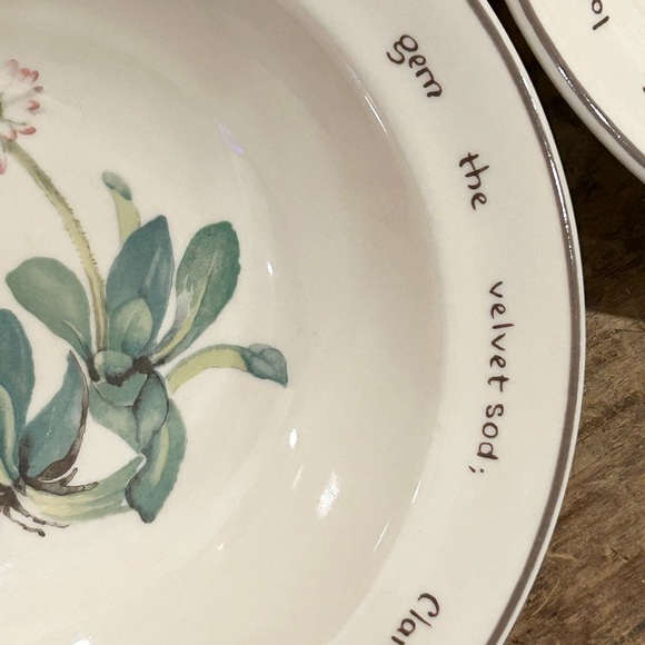 Noritake Country Diary of an Edwardian Lady Cereal Bowls, set of 2 - Picture 4 of 6